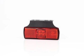 Ліхтар габаритний світлодіодний LED червоного кольору з кронштейном та проводом FT-017 C+K LED Fristom FT-017 C+K LED фото