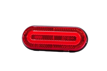 Ліхтар габаритний LED 12-36В, червоний зі світловідбивачем FT-072 C LED фото